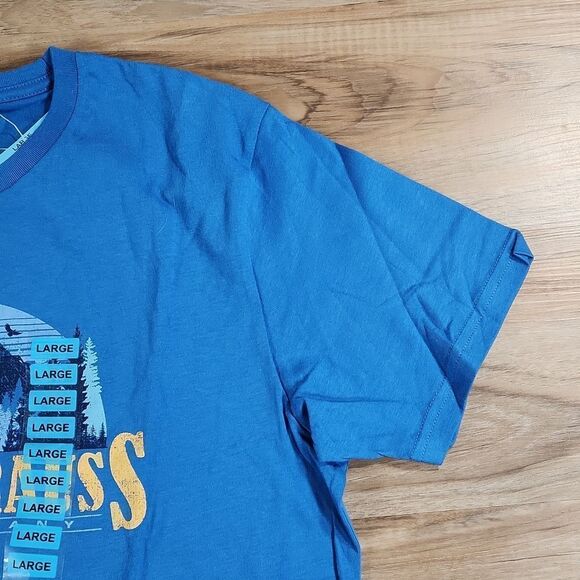 🔹️NWT Levi's Blue Mountain Short Sleeve Shirt Men's Large - Picture 5 of 9